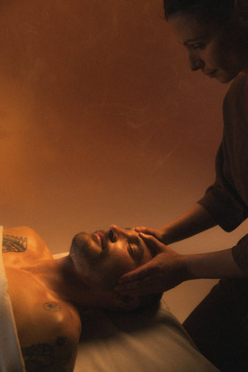 A massage or treatment