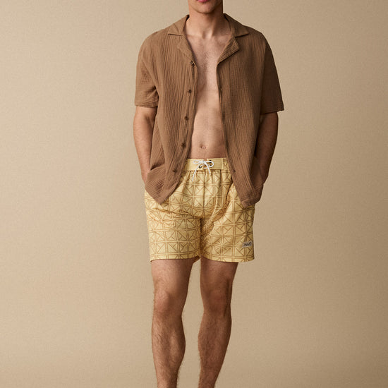 Chemise à manches courtes - Sable - Boutique