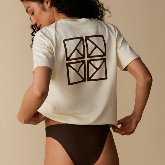 T-shirt unisexe - Écru - Boutique