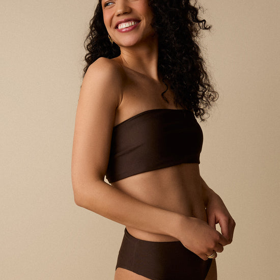 Haut de maillot bandeau à nouer - Boutique