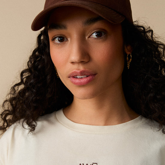 T-Shirt court - Écru - Boutique