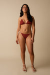 Bas de maillot à nouer - Terracotta - Boutique