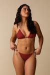 Haut de maillot triangle - Terracotta - Boutique