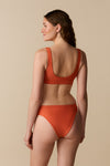 Bas de maillot échancré - Abricot - Boutique