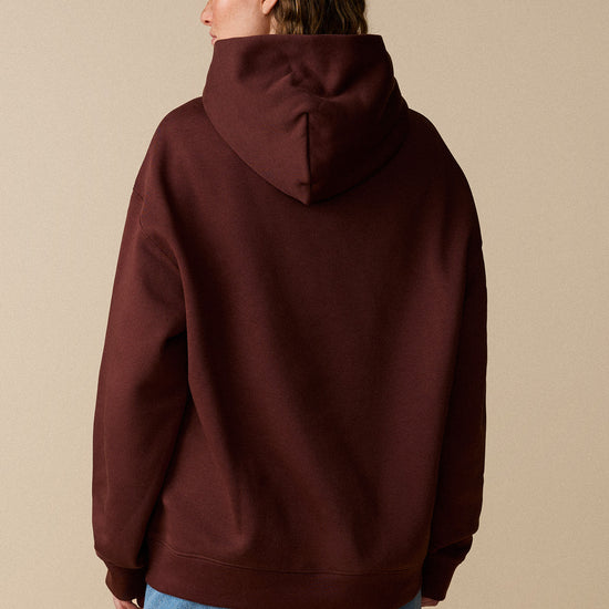 Coton ouaté à capuche unisexe - Cacao - Boutique