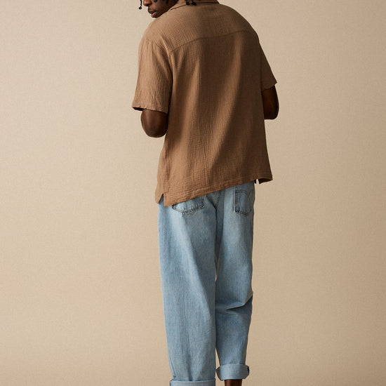 Chemise à manches courtes - Sable - Boutique