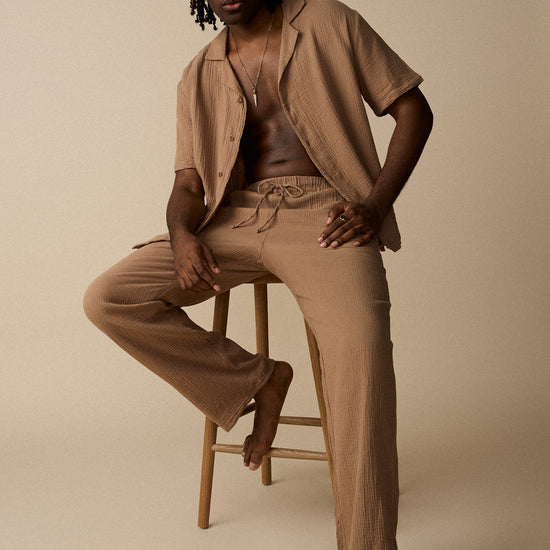 Pantalon ample - Sable - Boutique